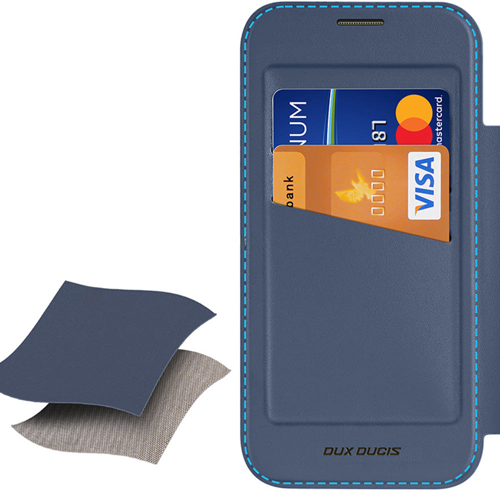 Handyhülle für iPhone 18 Pro Max / 17 Pro Max, Dux Ducis Skin X Pro Magnetic mit MagSafe, Transparent-Blau (5/10)
