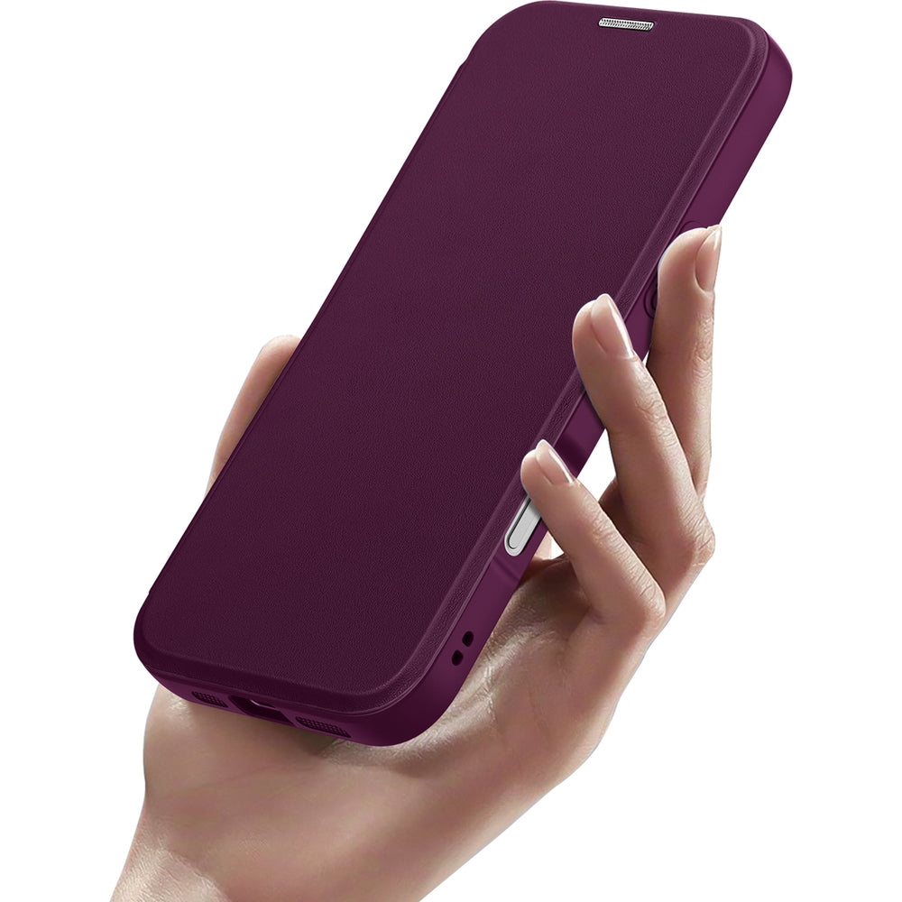Handyhülle für iPhone 18 Pro Max / 17 Pro Max, Dux Ducis Skin X Pro Magnetic mit MagSafe, Burgunder (5/11)