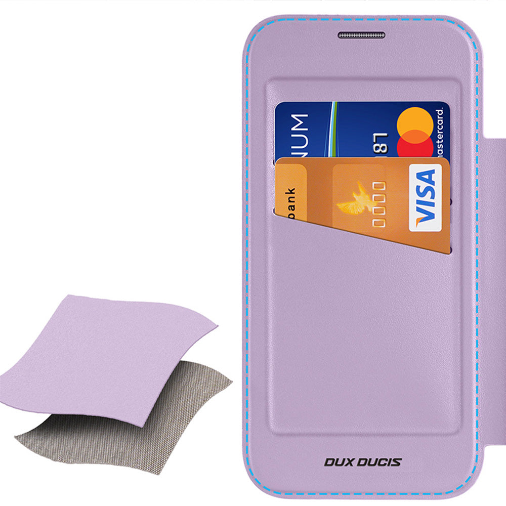 Handyhülle für iPhone 18 Pro Max / 17 Pro Max, Dux Ducis Skin X Pro Magnetic mit MagSafe, Transparent-Violett (6/11)