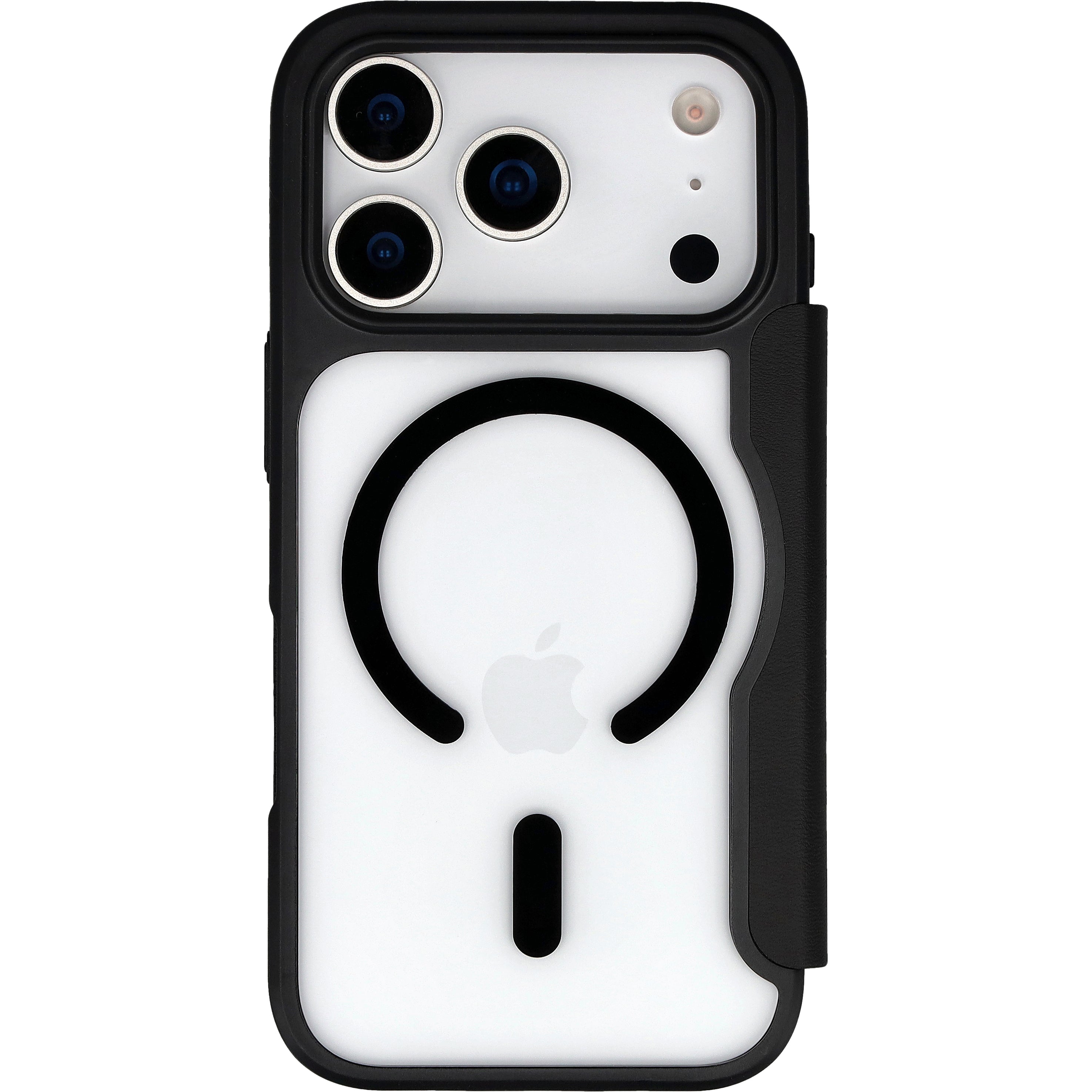 Handyhülle für iPhone 17 Pro mit MagSafe, Dux Ducis Skin X Pro Magnetic, Schwarz und Transparent