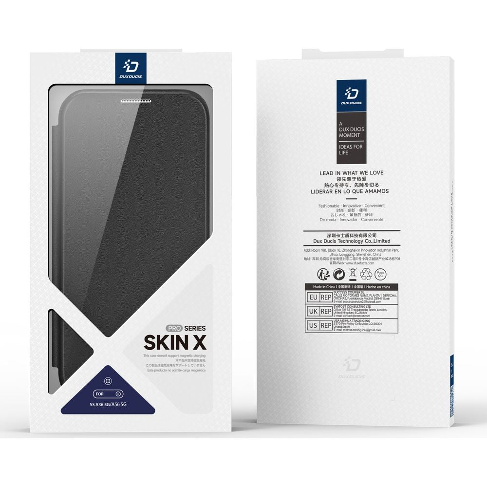 Handyhülle für Samsung Galaxy A56 5G / Galaxy A36 5G, Dux Ducis Skin X Pro, Schwarz