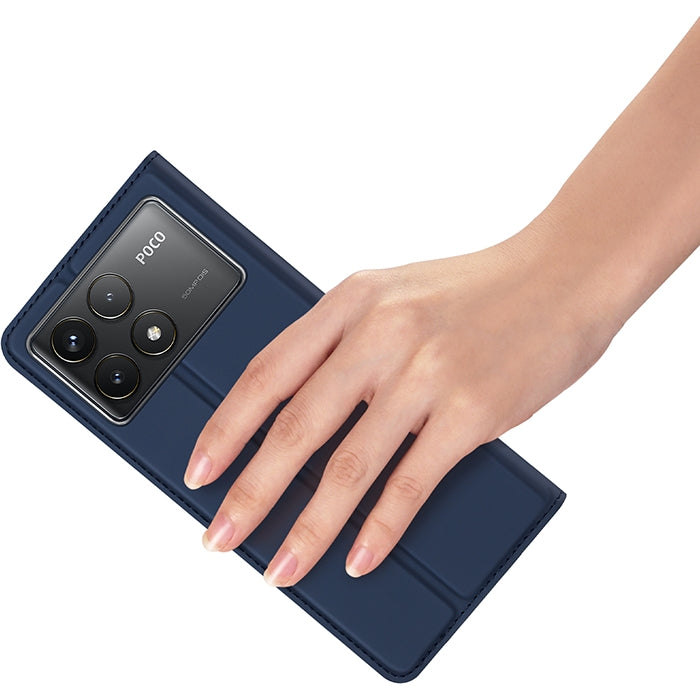 Handyhülle für Poco F6 Pro, Dux Ducis Skin Pro, Blau