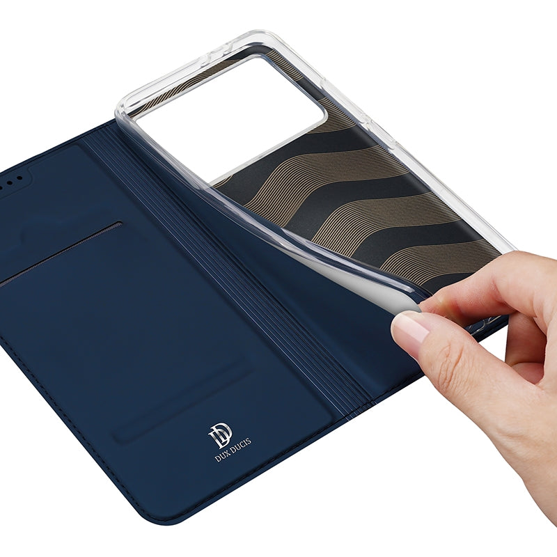Handyhülle für Poco F6 Pro, Dux Ducis Skin Pro, Blau