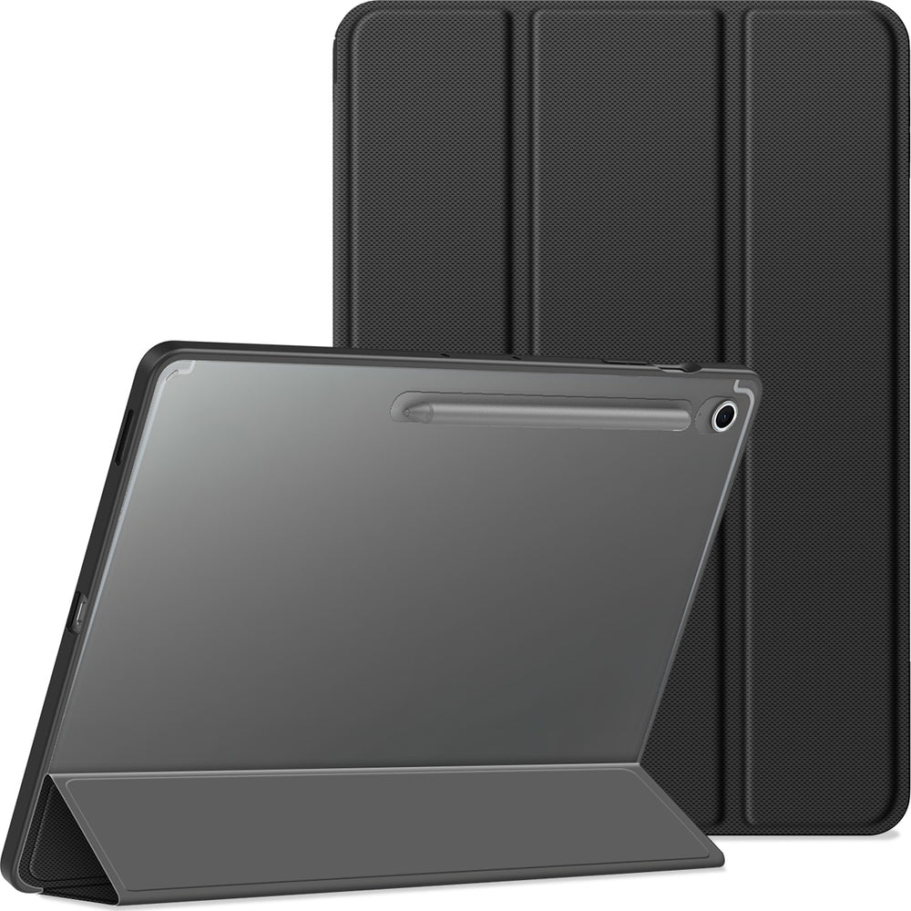 Schutzhülle mit Klappe für Galaxy Tab S10 FE Plus, Dux Ducis Toby, Schwarz