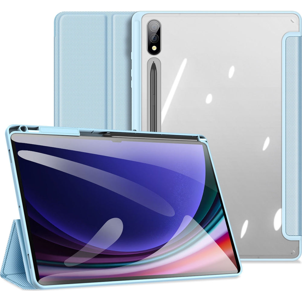 Hülle für Galaxy Tab S10 Plus/S9 Plus/S9 FE Plus, Dux Ducis Toby, Blau