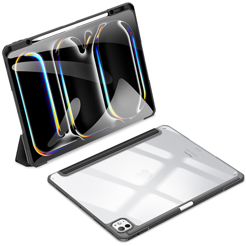Hülle für iPad Pro 13" 2025 / 2024, Dux Ducis Toby, Schwarz