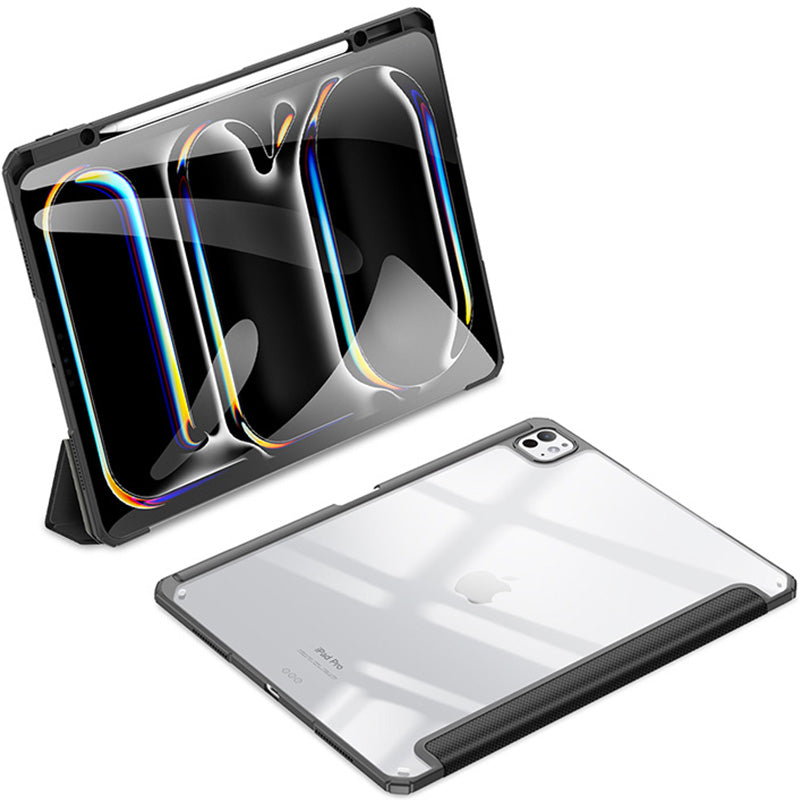 Hülle für iPad Pro 13" 2025 / 2024, Dux Ducis Toby, Schwarz
