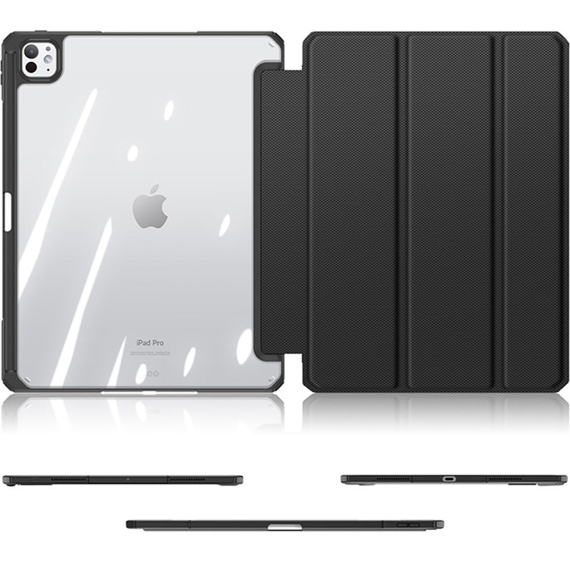 Hülle für iPad Pro 13" 2025 / 2024, Dux Ducis Toby, Schwarz