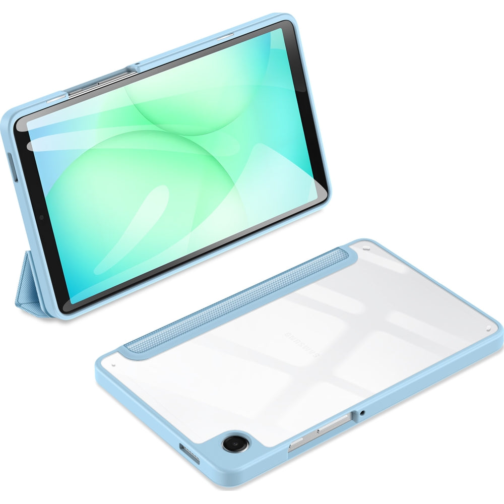 Schutzhülle mit Klappe für Galaxy Tab A11 / A9, Dux Ducis Toby, Blau