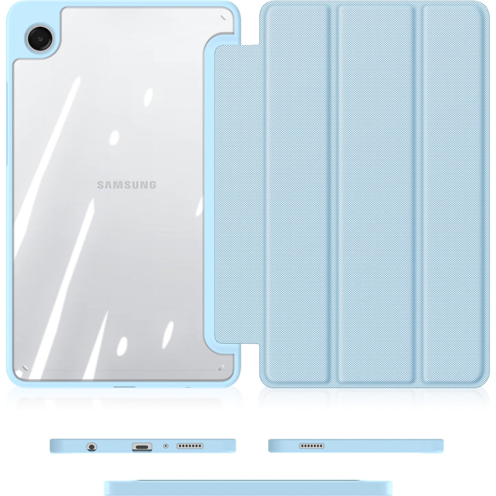 Schutzhülle mit Klappe für Galaxy Tab A11 / A9, Dux Ducis Toby, Blau