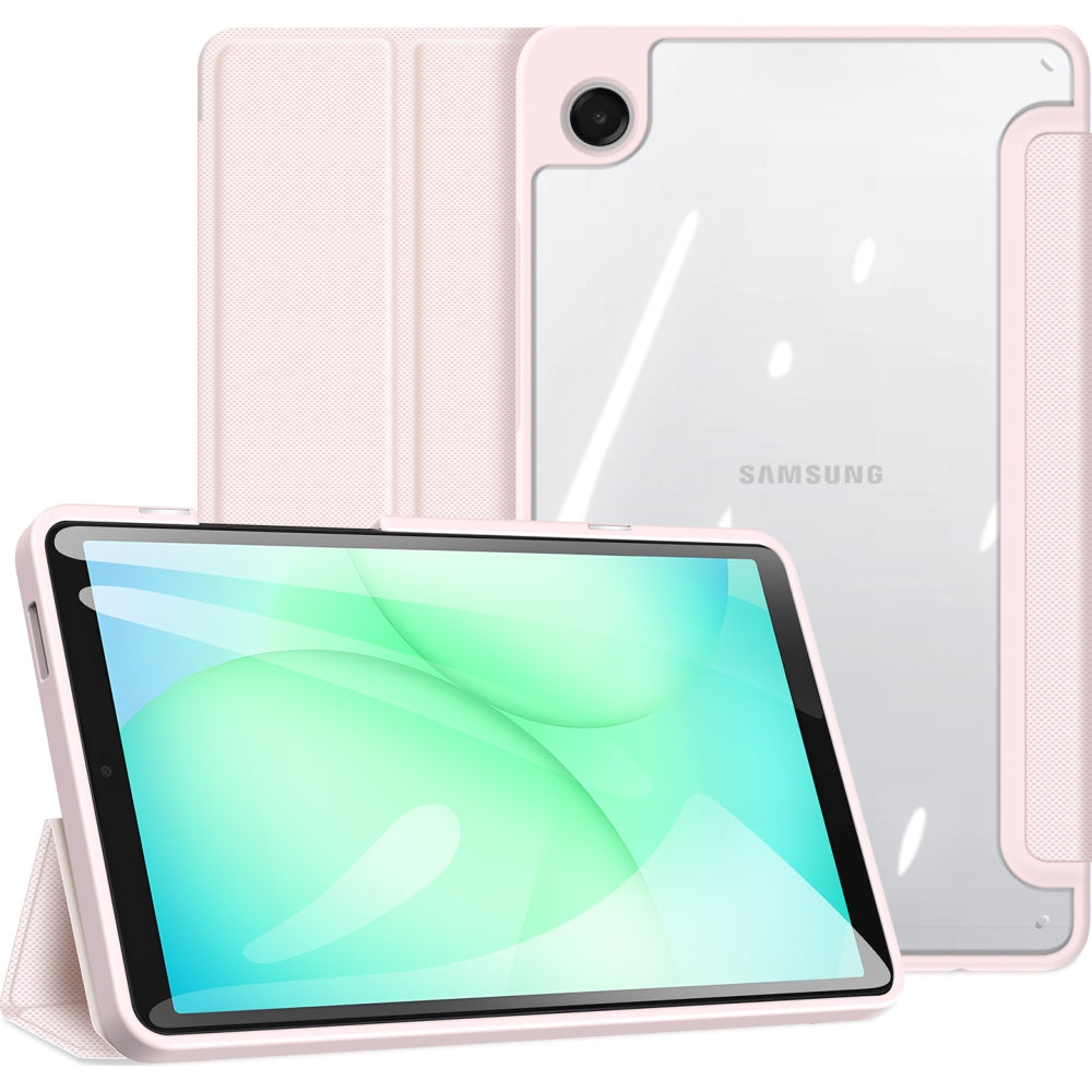Schutzhülle mit Klappe für Galaxy Tab A11 / A9, Dux Ducis Toby, Rosa