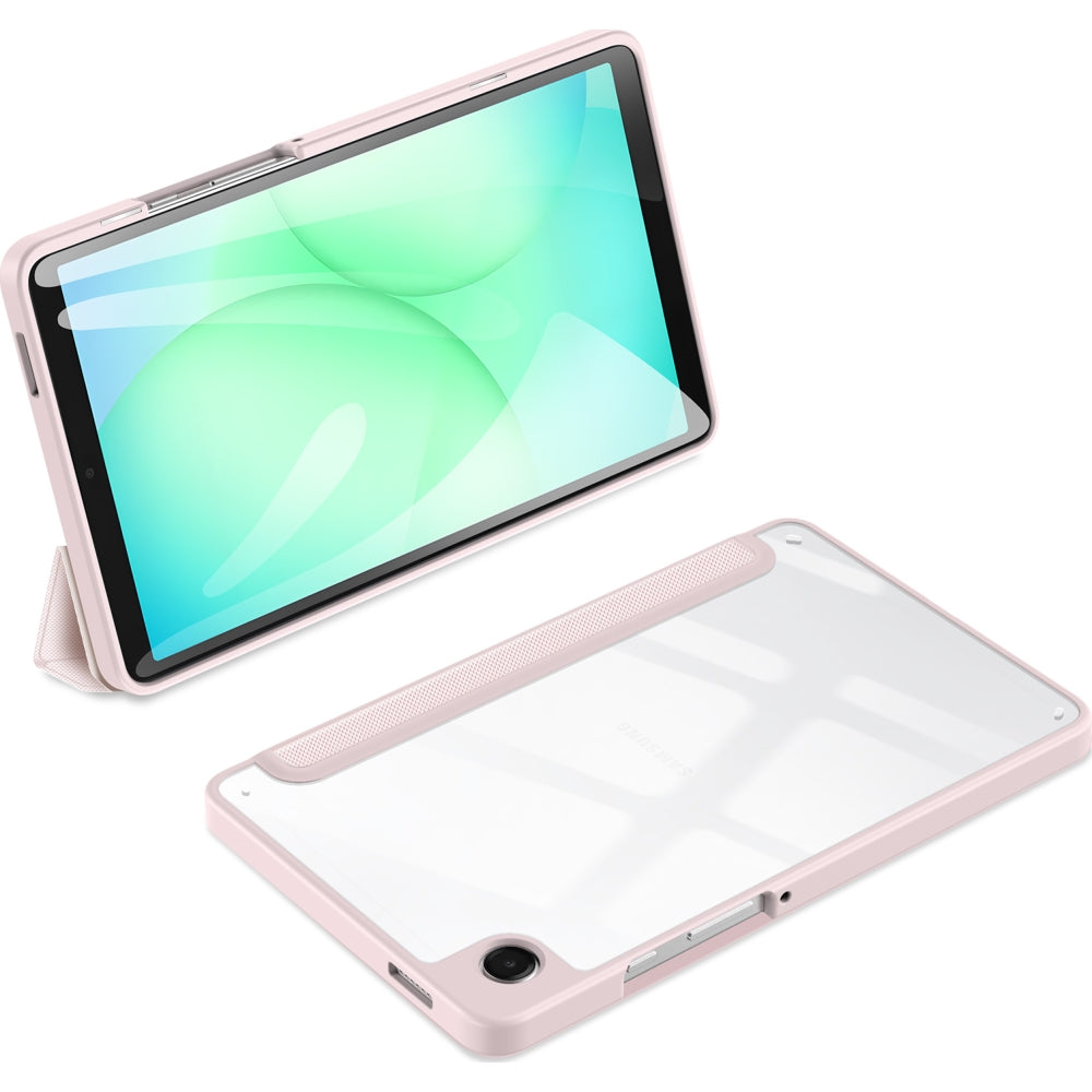 Schutzhülle mit Klappe für Galaxy Tab A11 / A9, Dux Ducis Toby, Rosa