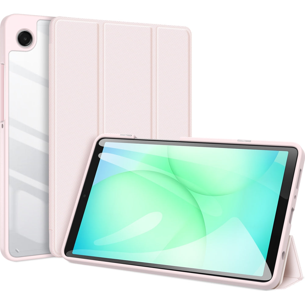 Schutzhülle mit Klappe für Galaxy Tab A11 / A9, Dux Ducis Toby, Rosa