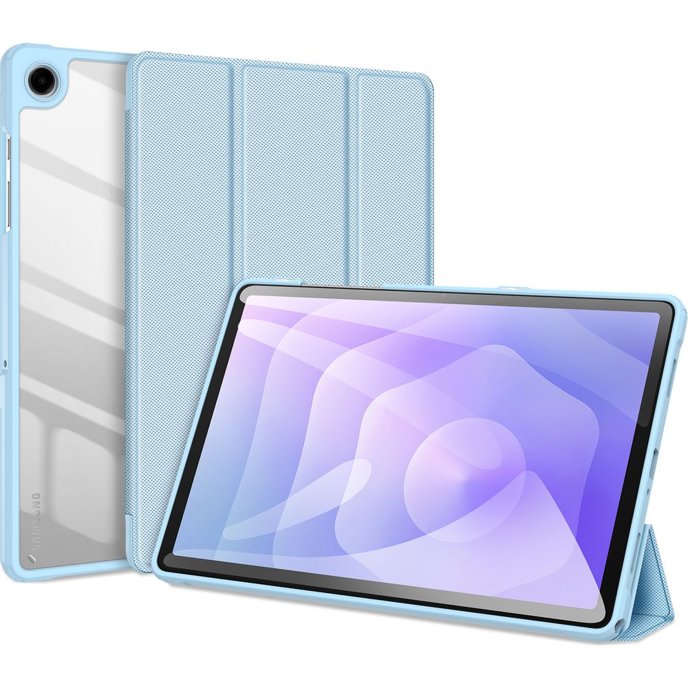 Schutzhülle mit Klappe für Galaxy Tab A11 Plus / A9 Plus, Dux Ducis Toby, Blau