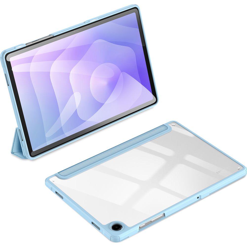 Schutzhülle mit Klappe für Galaxy Tab A11 Plus / A9 Plus, Dux Ducis Toby, Blau