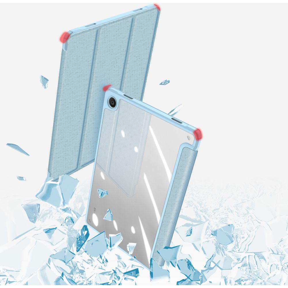 Schutzhülle mit Klappe für Galaxy Tab A11 Plus / A9 Plus, Dux Ducis Toby, Blau