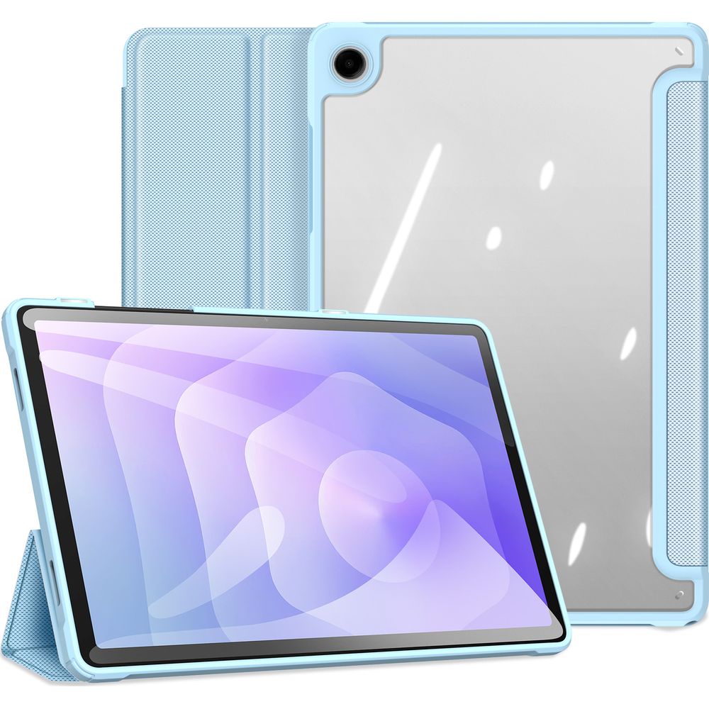 Schutzhülle mit Klappe für Galaxy Tab A11 Plus / A9 Plus, Dux Ducis Toby, Blau
