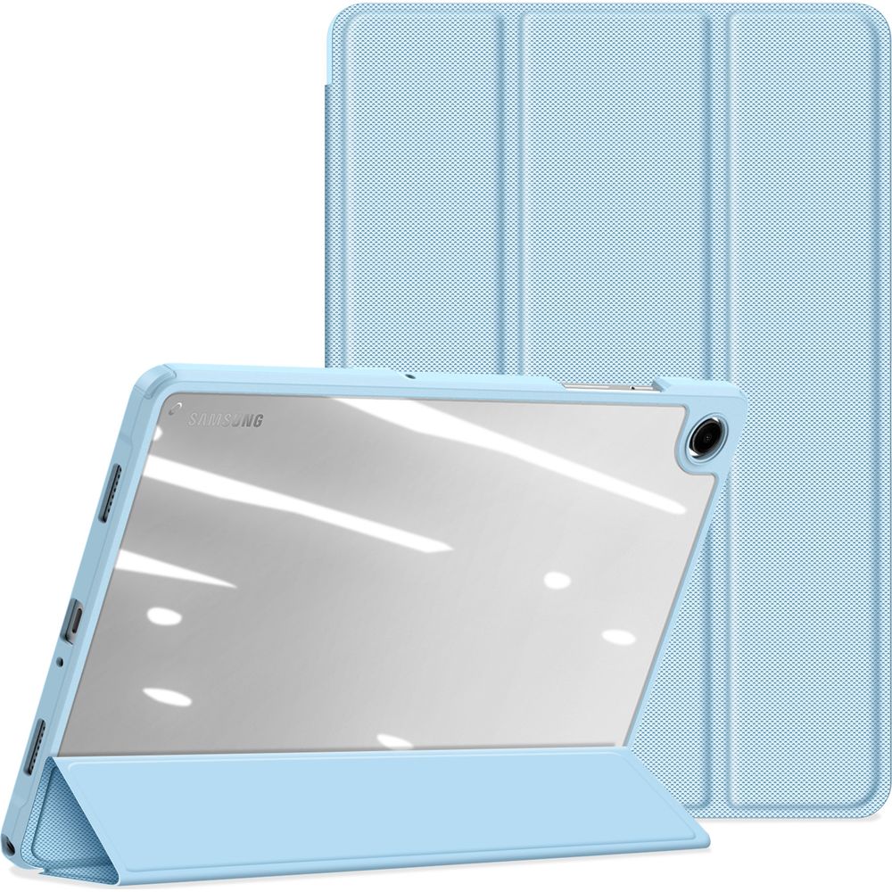 Schutzhülle mit Klappe für Galaxy Tab A11 Plus / A9 Plus, Dux Ducis Toby, Blau