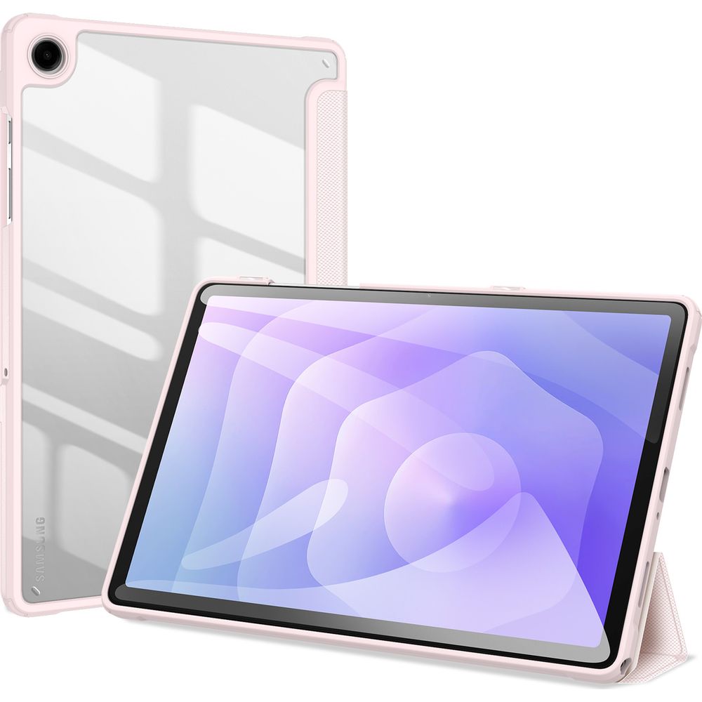 Schutzhülle mit Klappe für Galaxy Tab A11 Plus / A9 Plus, Dux Ducis Toby, Rosa