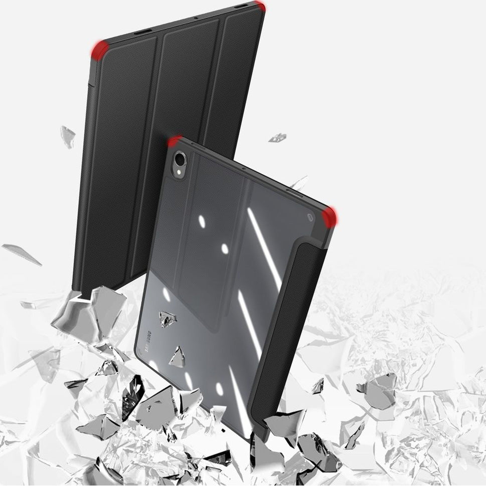Schutzhülle mit Klappe für Galaxy Tab S11, Dux Ducis Toby, Schwarz