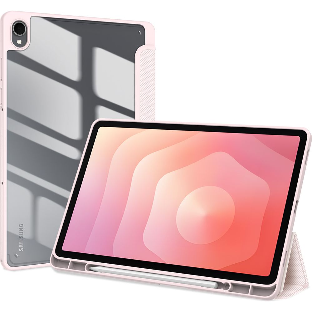 Schutzhülle mit Klappe für Galaxy Tab S11, Dux Ducis Toby, Rosa