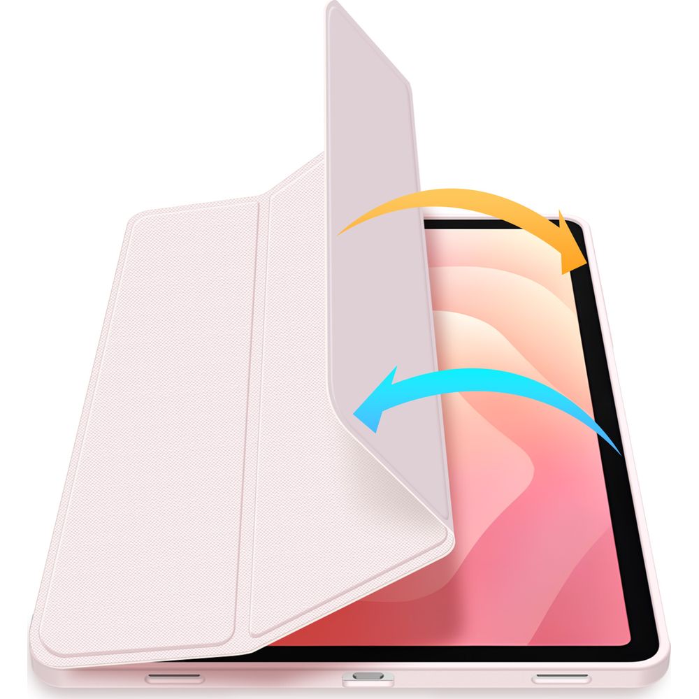 Schutzhülle mit Klappe für Galaxy Tab S11, Dux Ducis Toby, Rosa