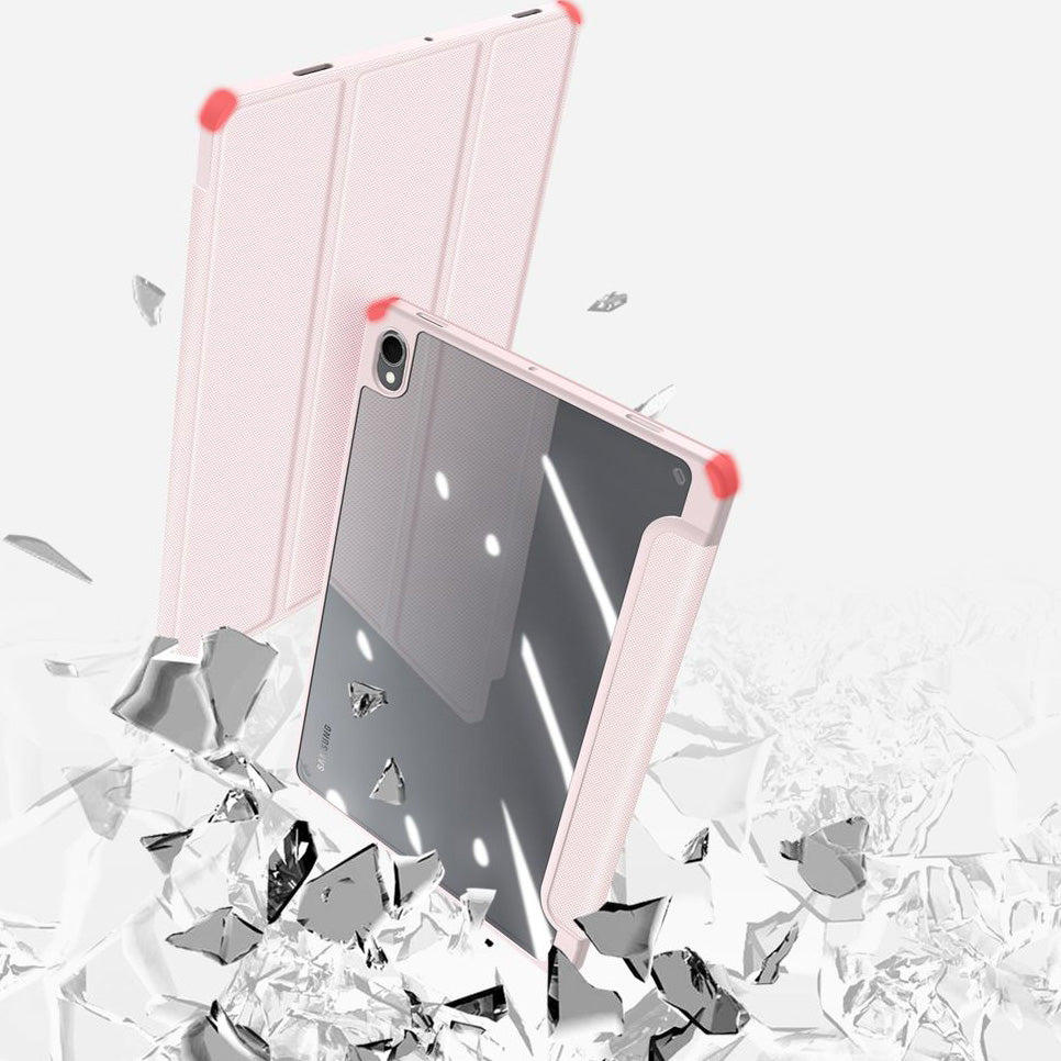 Schutzhülle mit Klappe für Galaxy Tab S11, Dux Ducis Toby, Rosa
