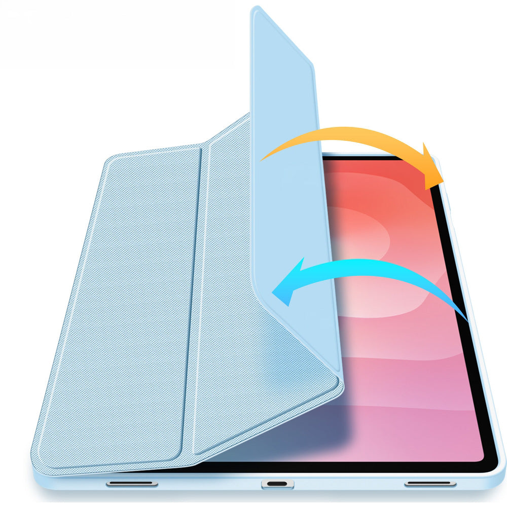 Schutzhülle mit Klappe für Galaxy Tab S12 Plus, Dux Ducis Toby, Blau (11/12)