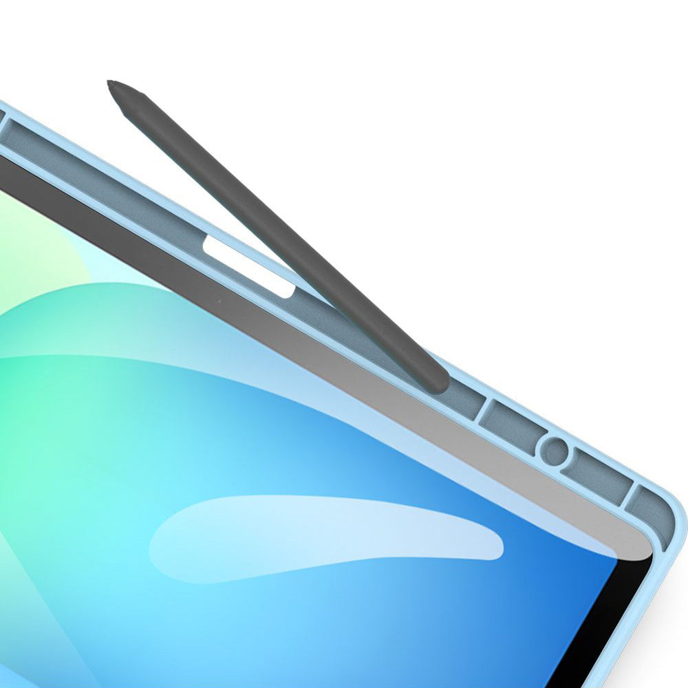 Schutzhülle mit Klappe für Galaxy Tab S10 FE Plus, Dux Ducis Toby, Blau