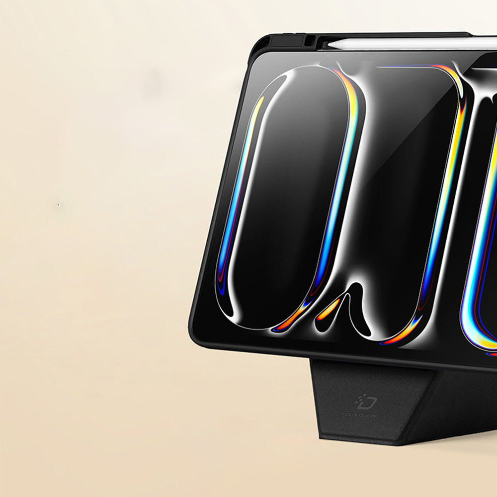 Schutzhülle mit Klappe für iPad Pro 13" 2025 / 2024, Dux Ducis Vers, Schwarz
