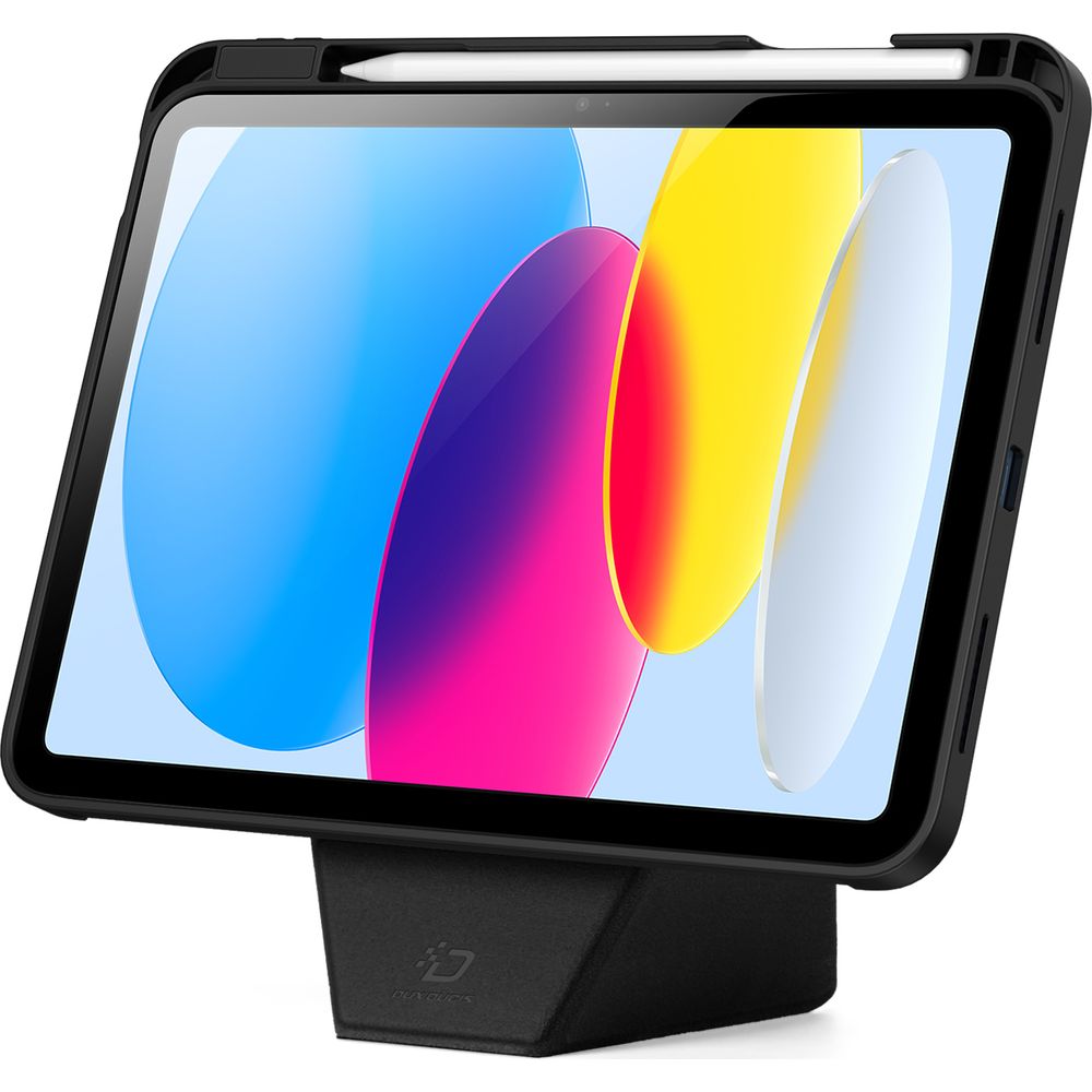 Schutzhülle mit Klappe für iPad 11 / 10 gen. 2025 / 2022, Dux Ducis Vers, Schwarz