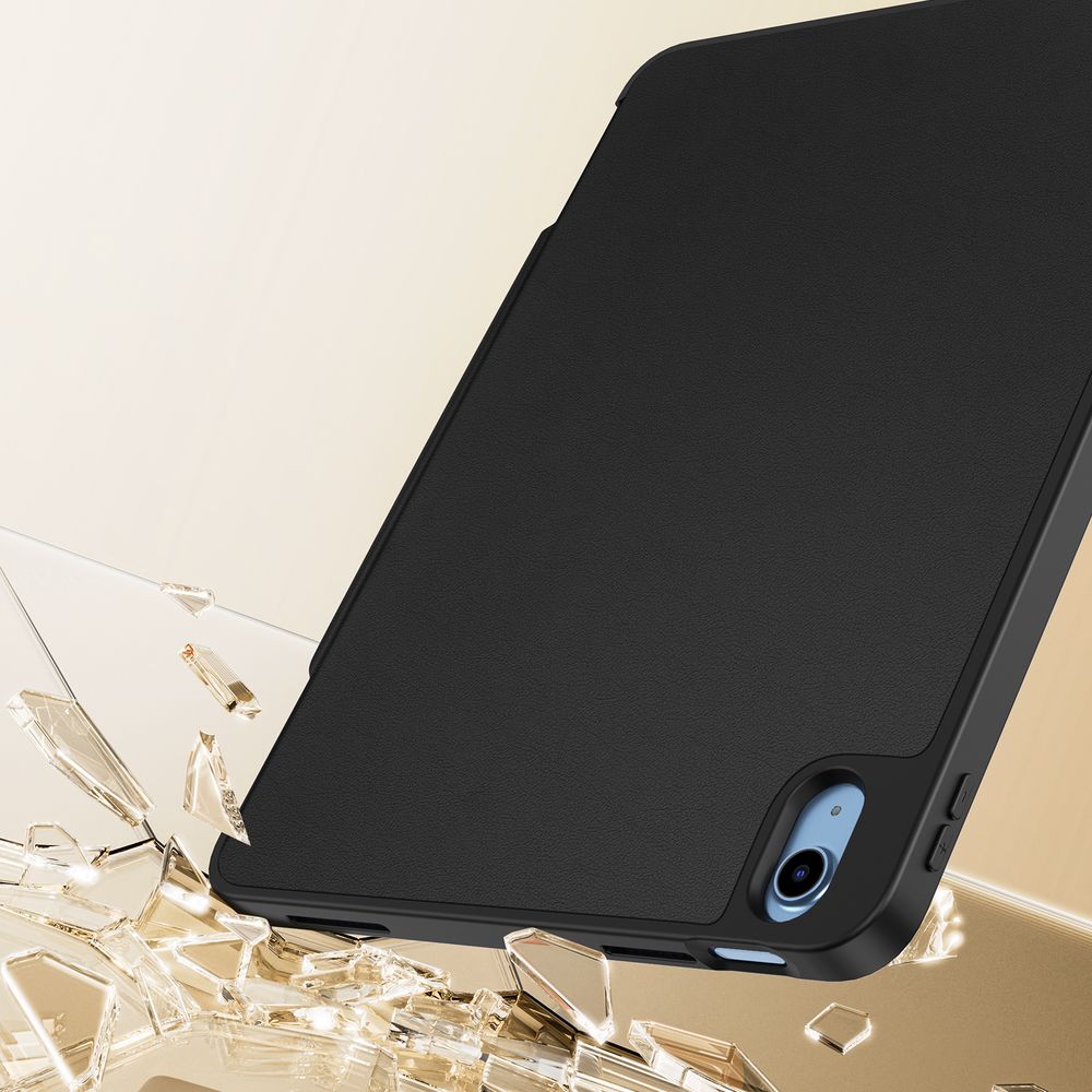 Schutzhülle mit Klappe für iPad 11 / 10 gen. 2025 / 2022, Dux Ducis Vers, Schwarz