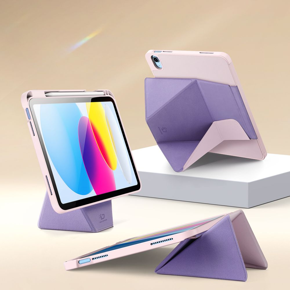 Schutzhülle mit Klappe für iPad 11 / 10 gen. 2025 / 2022, Dux Ducis Vers, Rosa