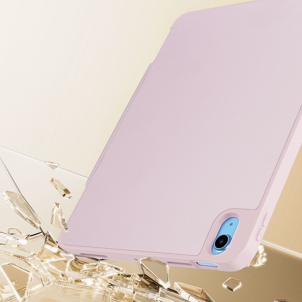 Schutzhülle mit Klappe für iPad 11 / 10 gen. 2025 / 2022, Dux Ducis Vers, Rosa
