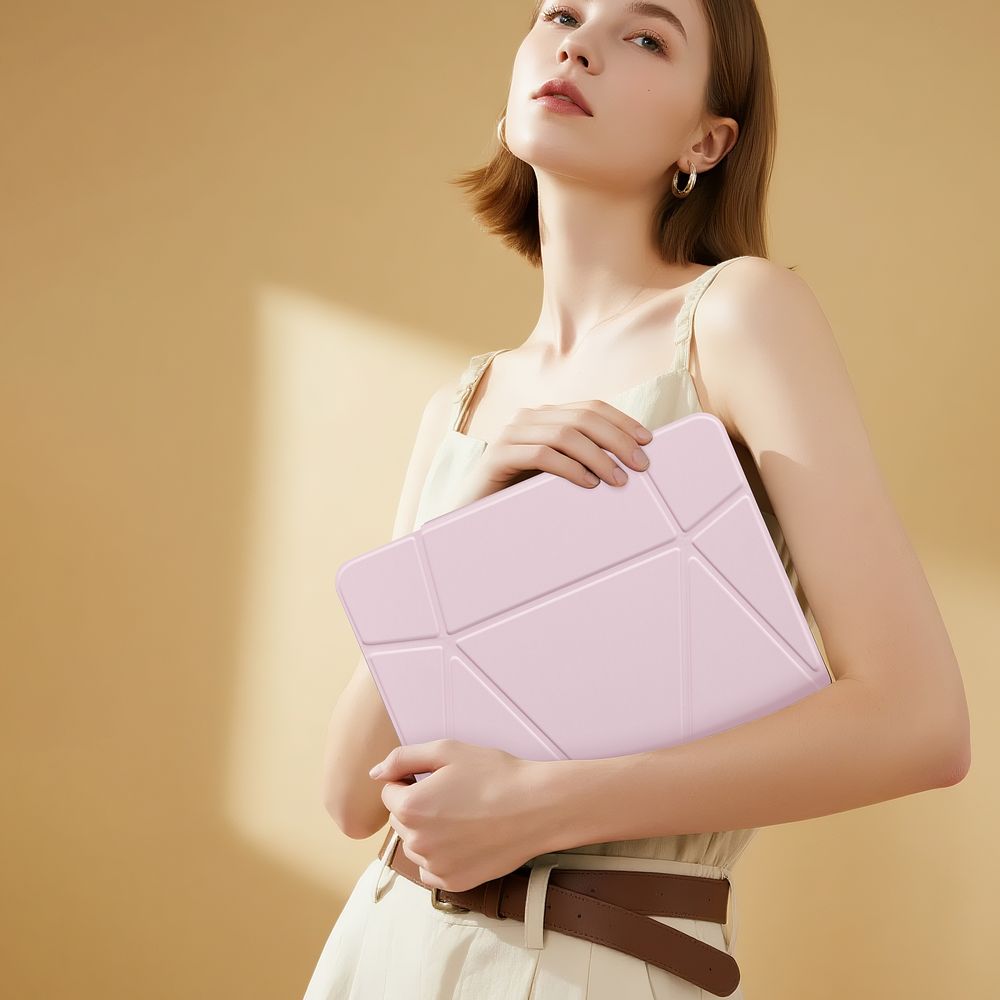 Schutzhülle mit Klappe für iPad 11 / 10 gen. 2025 / 2022, Dux Ducis Vers, Rosa