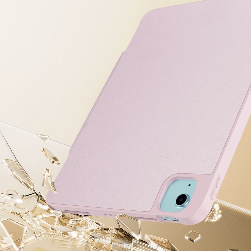 Schutzhülle mit Klappe für iPad Air 11" / 10.9" 2020-2026 / Pro 11" 2018-2022, Dux Ducis Vers, Rosa