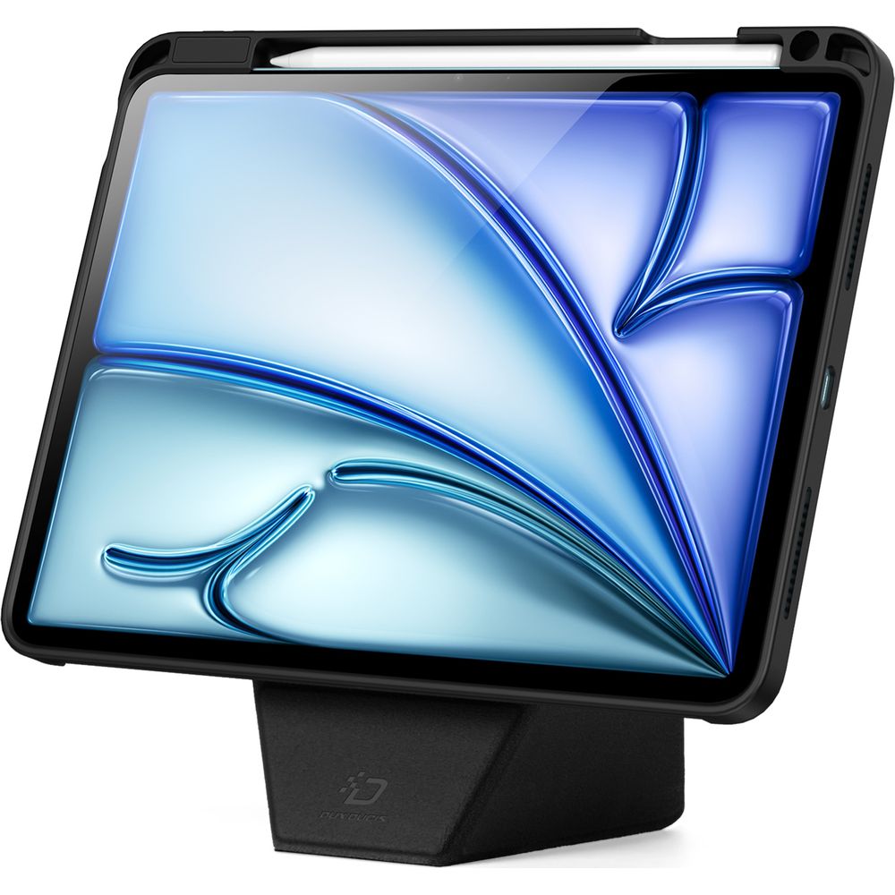 Schutzhülle mit Klappe für iPad Air 11" / 10.9" 2020-2026 / Pro 11" 2018-2022, Dux Ducis Vers, Schwarz