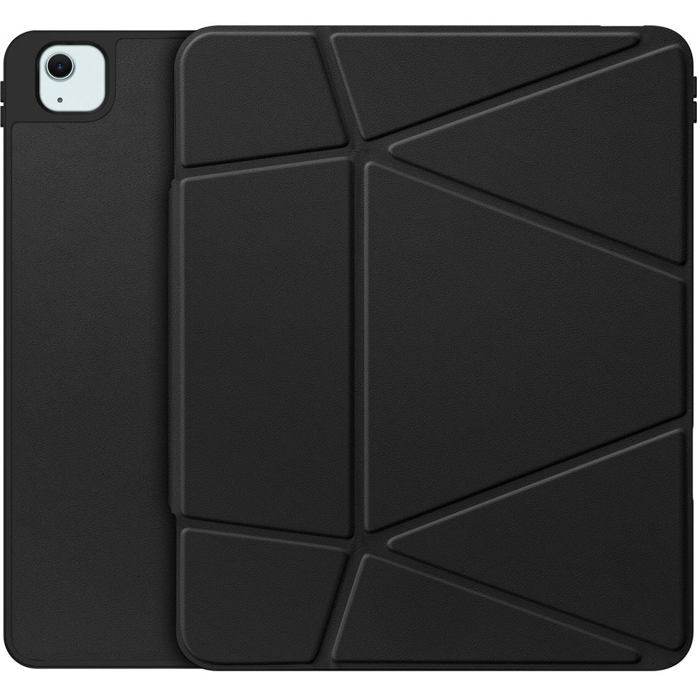Schutzhülle mit Klappe für iPad Air 13" M4/M3/M2 / Pro 12,9" 2018-2022, Dux Ducis Vers, Schwarz