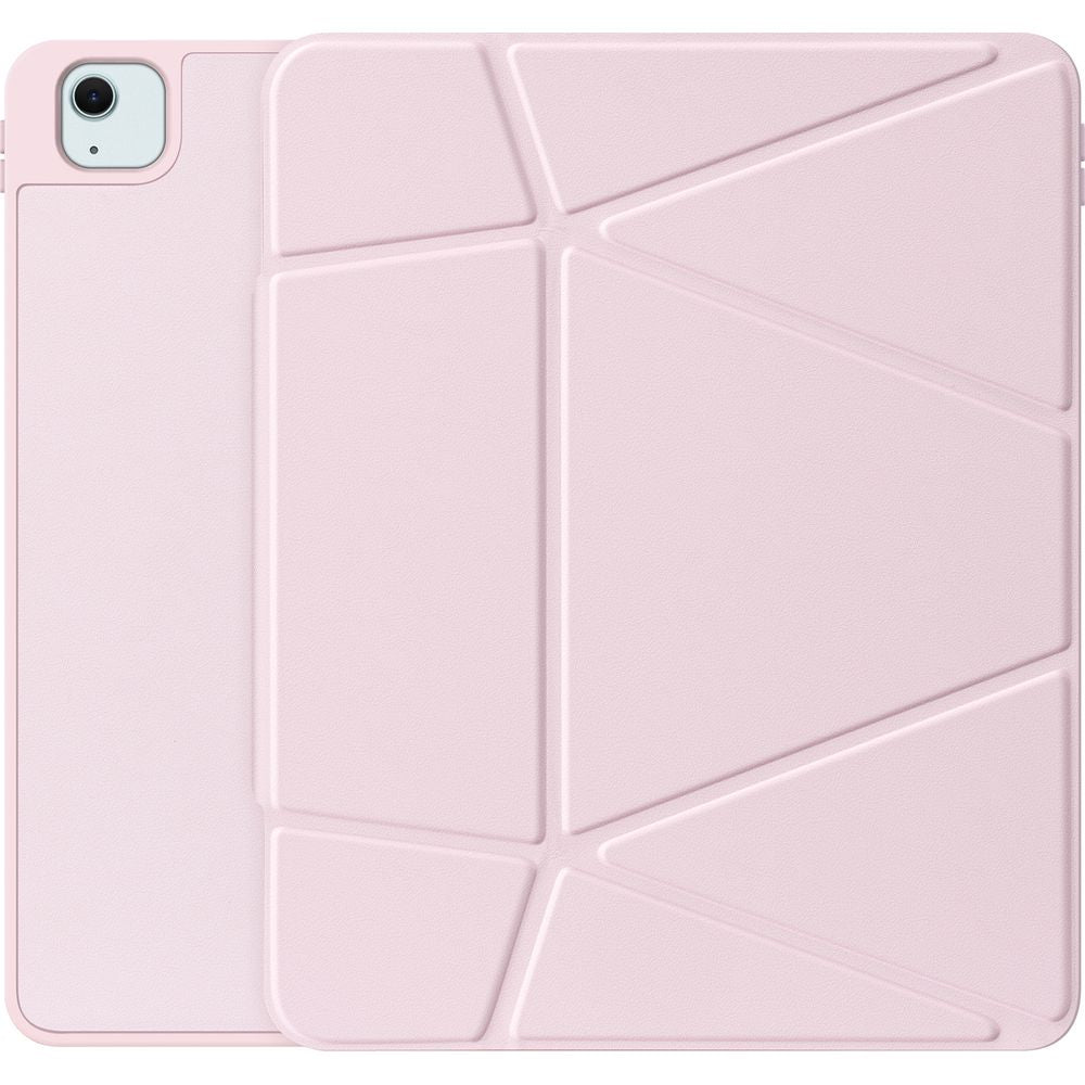 Schutzhülle mit Klappe für iPad Air 13" M4/M3/M2 / Pro 12,9" 2018-2022, Dux Ducis Vers, Rosa