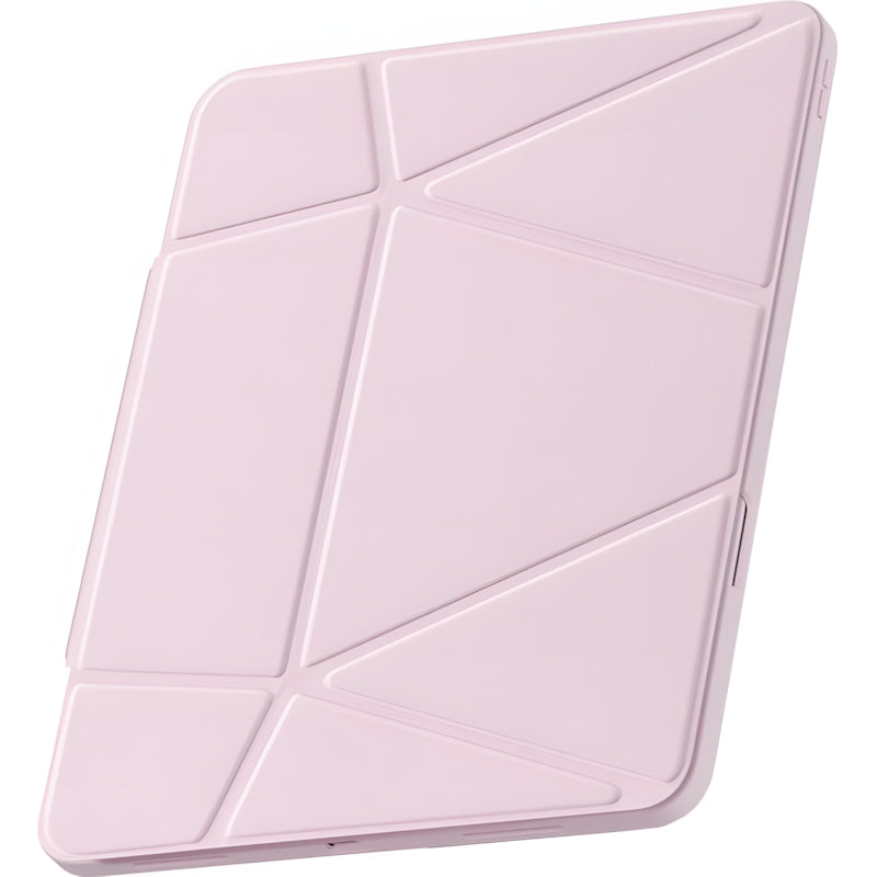 Schutzhülle mit Klappe für iPad Air 13" M4/M3/M2 / Pro 12,9" 2018-2022, Dux Ducis Vers, Rosa