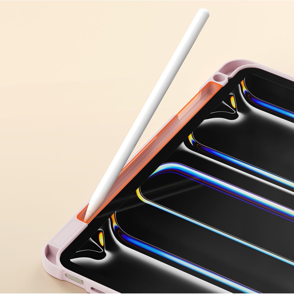 Schutzhülle mit Klappe für iPad Pro 11" 2025 / 2024, Dux Ducis Vers, Rosa
