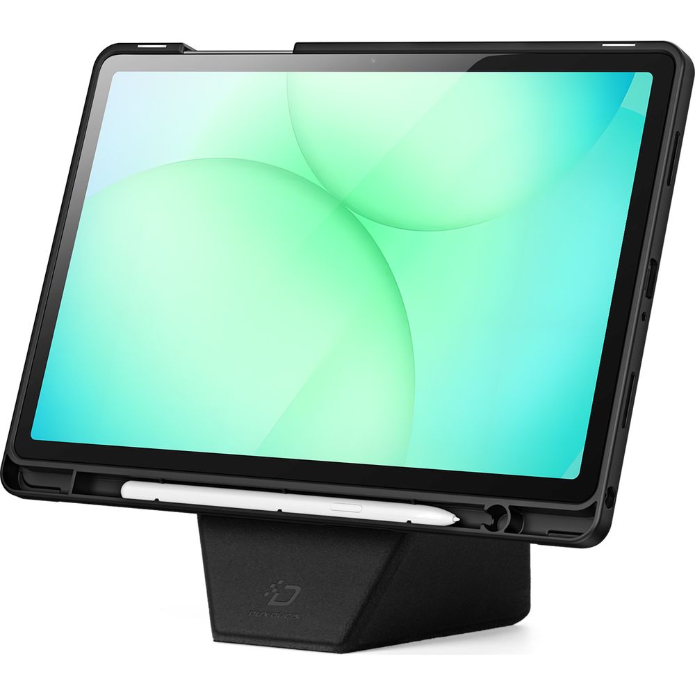 Schutzhülle mit Klappe für Galaxy Tab A11 Plus / A9 Plus, Dux Ducis Vers, Schwarz
