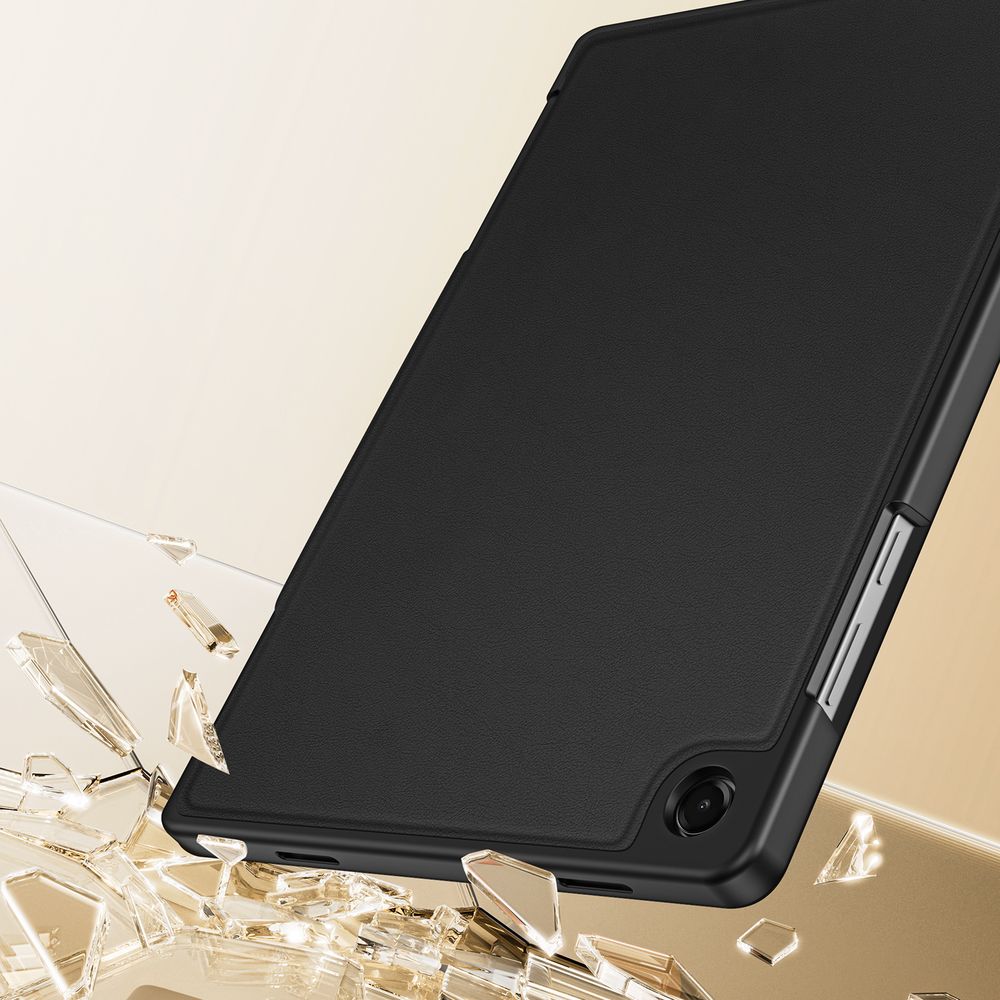 Schutzhülle mit Klappe für Galaxy Tab A11 Plus / A9 Plus, Dux Ducis Vers, Schwarz