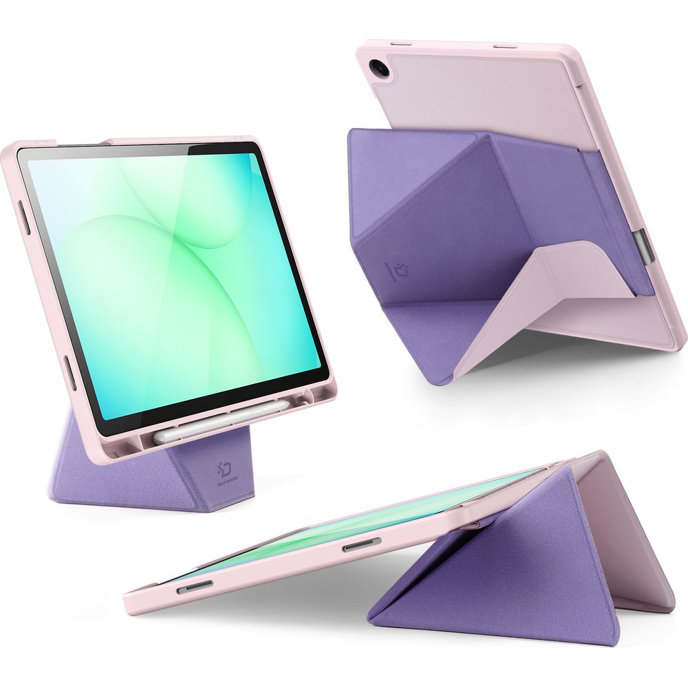 Schutzhülle mit Klappe für Galaxy Tab A11 Plus / A9 Plus, Dux Ducis Vers, Rosa