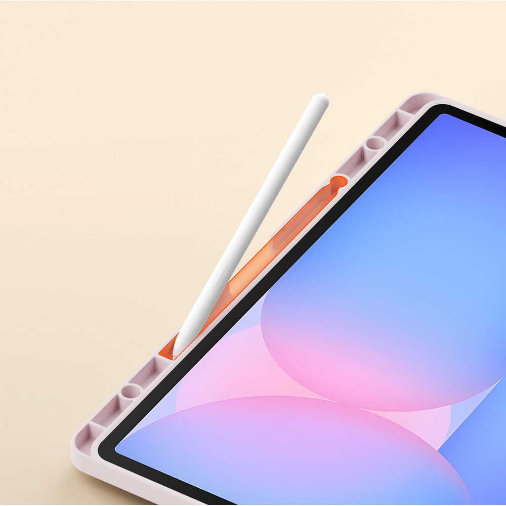 Schutzhülle mit Klappe für Galaxy Tab S10 FE Plus, Dux Ducis Vers, Rosa