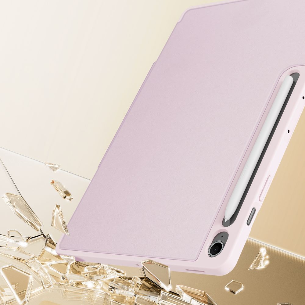Schutzhülle mit Klappe für Galaxy Tab S10 FE Plus, Dux Ducis Vers, Rosa