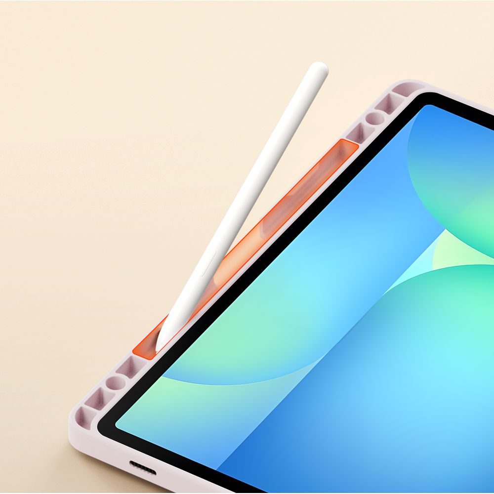 Schutzhülle mit Klappe für Galaxy Tab S10 Lite / S10 FE / S9 / S9 FE, Dux Ducis Vers, Rosa