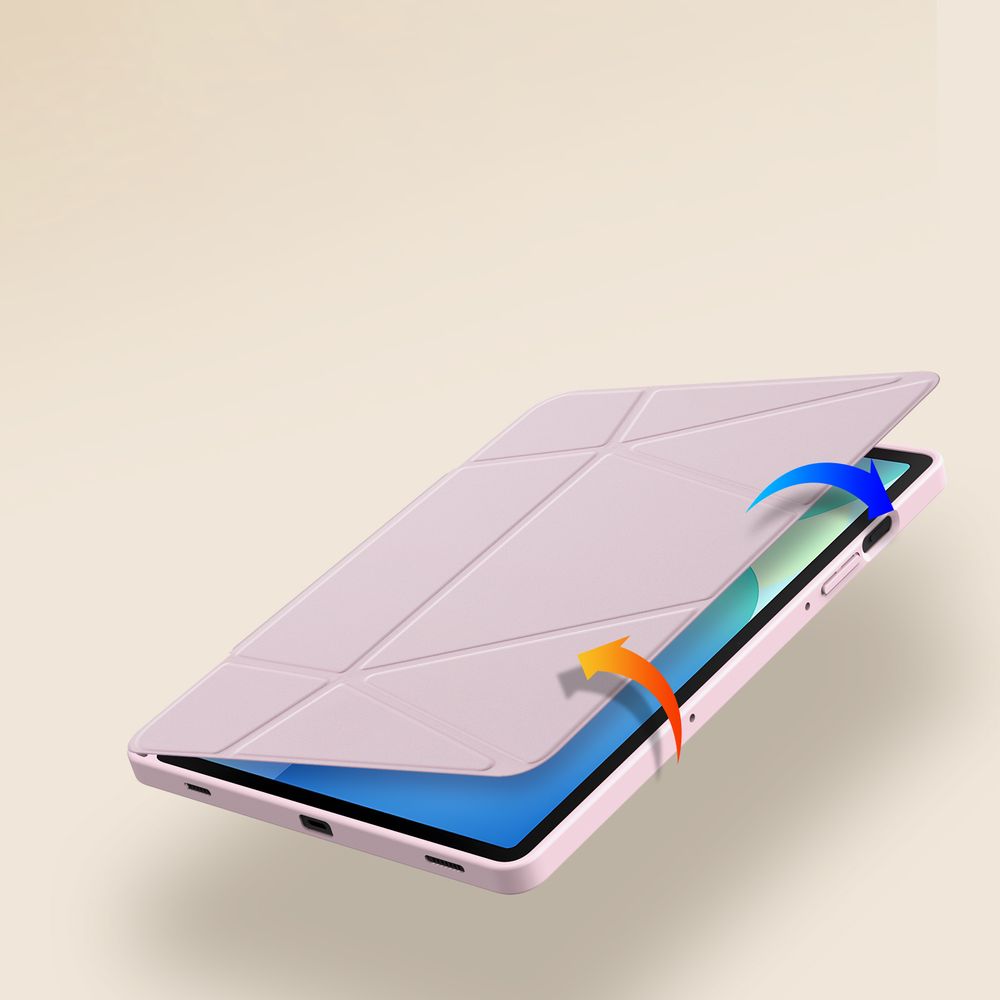 Schutzhülle mit Klappe für Galaxy Tab S10 Lite / S10 FE / S9 / S9 FE, Dux Ducis Vers, Rosa