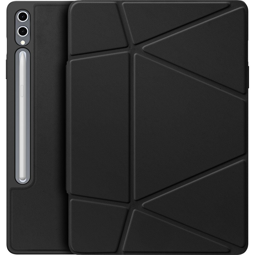Schutzhülle mit Klappe für Galaxy Tab S10 Plus / S9 FE Plus / S9 Plus, Dux Ducis Vers, Schwarz