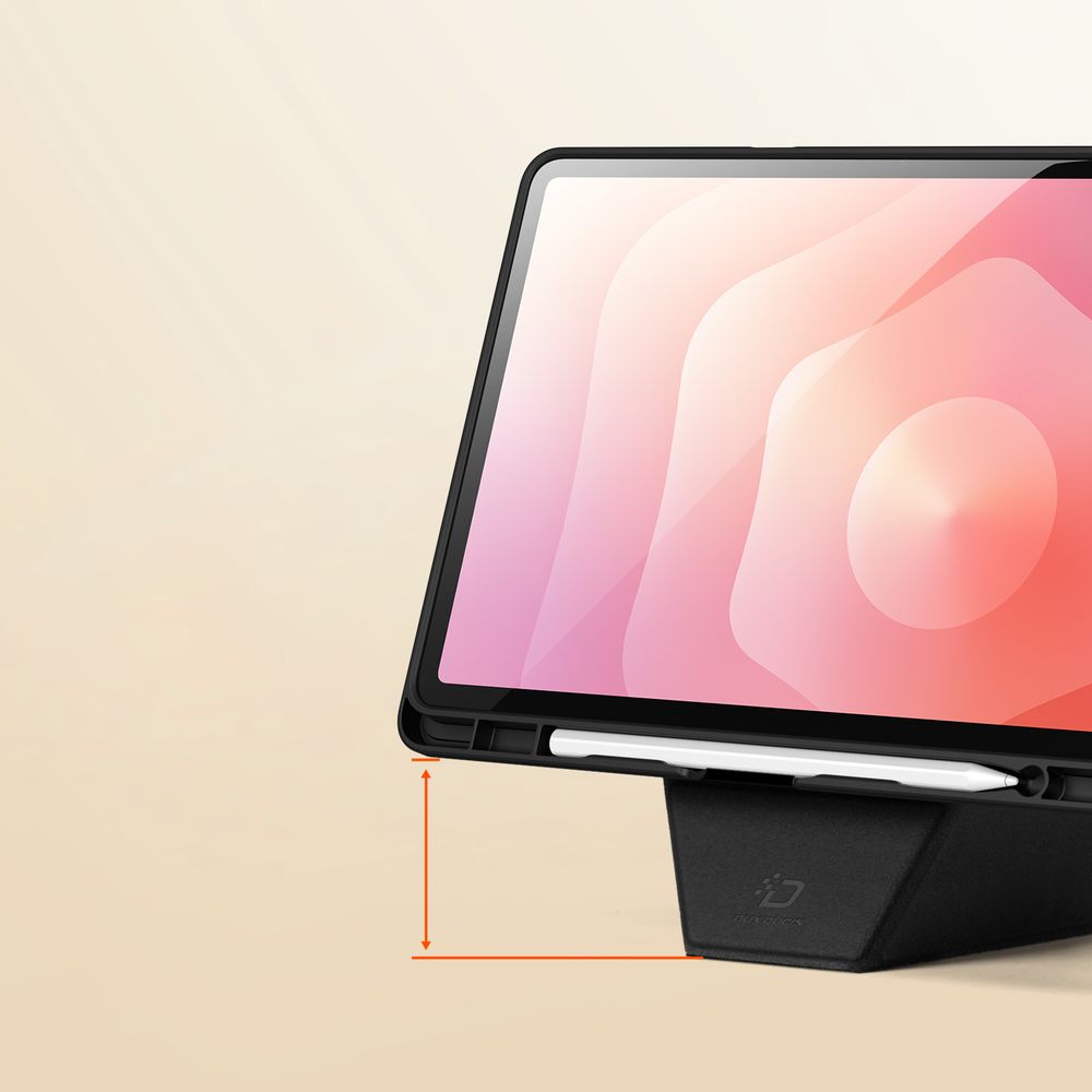 Schutzhülle mit Klappe für Galaxy Tab S11, Dux Ducis Vers, Schwarz